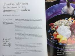 Fruitsalade Met Kokosmelk En Gemengde Zaden Pascal Naessens Puur Gnieten Fruitsalade Kokosmelk Koken