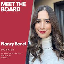 Meet our Social Chair, Nancy Benet!