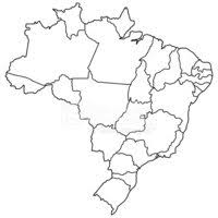 Brazil is the largest country in both south america and latin america, covering 8,515,767 square kilometres with about 205,338,000 inhabitants. Brazil Map Outline White Background Clipart Images