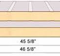 Insulated Metal Wall Panels 45.25" X 92" X 6"