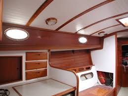 Interior Rehab Boat Interior Design Sailboat Interior Teak Interior