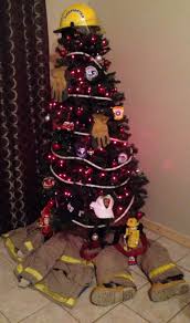 Pin By Firefighter Wife On A Fire Family S Christmas Fire Department Christmas Best Christmas Tree Decorations Office Christmas