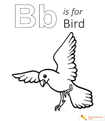 Bird coloring pages is not everyone who likes a bird. B Is For Bird Coloring Page 02 Free B Is For Bird Coloring Page