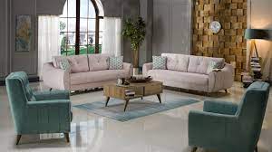 Zevkinizden ve tarzınızdan esinlenen çizgileri yansıtarak evin havasını, dokusunu, ambiyansını oluşturan bir mobilya grubu. Violet Koltuk Takimi Bellona Mobilya