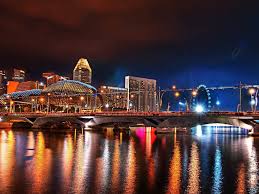 Gambar horison arsitektur kaki langit lalu lintas jalan raya via pxhere.com. All Sizes Wallpaper Pemandangan Kota Malam Flickr Photo Sharing