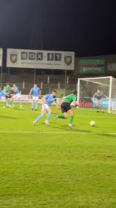 Glentoran's First Goal by Nathaniel Ferris