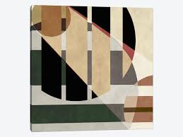 Abstract design template for brochures, flyers, magazine, business card, branding. Modern Art Geometric Shapes Canvas Artwork By 5by5collective Icanvas