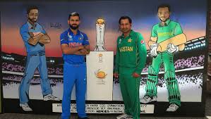 Support your team with this 100% cotton, regular fit, tee with printed cricket england badge and icc champions trophy logo to chest and a. Infographic Road To The Final For India And Pakistan In Icc Champions Trophy 2017 Cricket Country