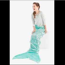 By texting insider to 42779, you agree to receive recurring marketing messages from justice with. Justice Accessories Justice Mermaid Tail Shimmer Step In Blanket 6x25 Poshmark