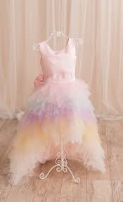 Zolindu Unicorn Pastel Color Dress 79 1st Birthday Dresses Birthday Girl Dress Unicorn Dress Girls