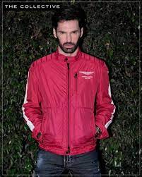 The Fire Engine Red Hackett Aston Martin Racing Jacket Now At The Collective Mens Outdoor Jackets Jackets Mens Jackets