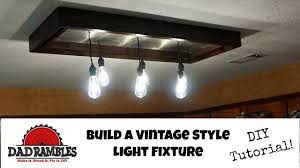 Kitchen lighting designs come in various types of lights, and you can use it in different ways. Diy Vintage Style Kitchen Light Tutorial Youtube