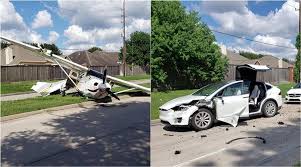 Orlando moreno, a spokesman for the texas department of public safety. Indian American Escapes Unhurt As Small Plane Crash Lands On His Car In Texas Shares Story On Facebook Trending News The Indian Express