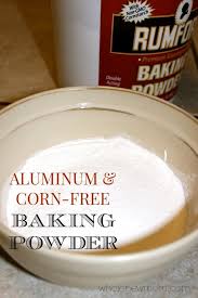 Homemade Aluminum And Corn Free Baking Powder Substitute Homemade Baking Powder Baking Powder Substitute Baking Powder Recipe