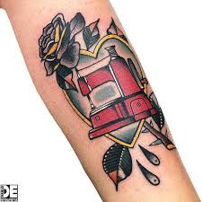 If there is excessive blood, then your needle is too long. Sewing Machine Tattoo