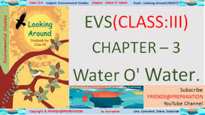 Scroll down for water o'. Water O Water By Krishnashah Class 3 Evs Ncert Looking Around Chapter 3 Friends Preparation Youtube