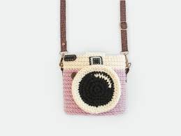 Crochet Diana Dreamer Case For Fujifilm Instax Mini Pink Color Fuji Instax Instax Camera Instax