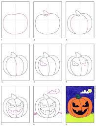 See the best pumpkin halloween hd wallpaper collection. How To Draw A Halloween Pumpkin Art Projects For Kids