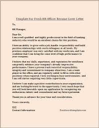 I welcome you to contact me at your convenience to schedule an interview. Fresh Hr Officer Resume Cover Letter Template Excel Word Templates