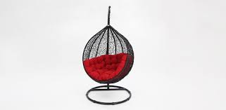 pin by jill gordon on swinging chair pod chair chair red cushions