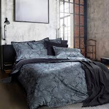 Ensemble de sacs de couchage. Housse De Couette Satin De Coton Coloris Bleu Isaphire Diamant Noir Avis Prix
