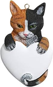 You'll receive email and feed alerts when new items arrive. Amazon Com Personalized Calico Cat Christmas Tree Ornament 2020 Kitty Cat Heart Domestic Pet Paw Breed Faithful Friend Fur Ever Purr Game Family Rip Gift Year Orange Black Brown Multi Free Customization