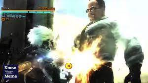 Metal Gear Rising: Revengeance MEME REVIEW | Standing Here I Realize |  Raiden Punching Armstrong - YouTube