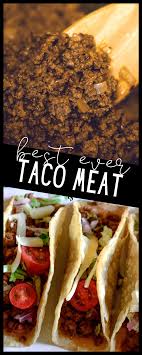 Ground Beef Taco Meat Recipe In 2020 Soft Tacos Recipes Soft Taco Recipe Ground Beef Tacos Beef