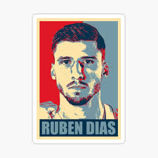 Football player@wolves @wolvesprt | twuko. Sticker Ruben Redbubble