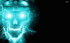 Wallpapers in ultra hd 4k 3840x2160, 8k 7680x4320 and 1920x1080 high definition resolutions. Blue Skull Backgrounds Group 66