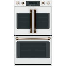 Our quiet dishwashers feature hidden top controls with an lcd display. Ge Ctd90fp4mw2 Cafe Matte Collection Series 30 Inch Smart 10 Cu Ft Total Capacity Electric Double