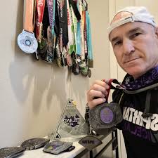 Nevada Air Guard Chief Chris Barber was the first place finished at the  annual Tahoe Rim Trail Endurance Run 50k — that's 31 miles. The course  traversed the rugged trail above the