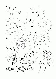 It will hone their fine motor skills and will help them learn numbers as well. Dot To Dot Coloring Pages Novocom Top