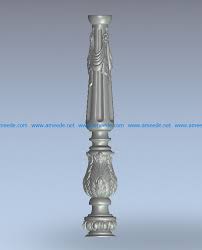 European Column Pattern Wood Carving File Stl For Artcam And Aspire Jdpaint Free Vector Art 3d Model Download For Cnc In 2020 Vector Art 3d Free Vector Art Vector Art