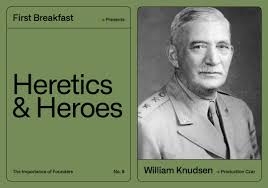 William Knudsen, Production Czar