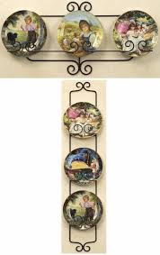 Three Place Vertical And Horizontal Plate Hangers Plate Hangers Decorative Plates Display Plates On Wall