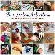 Fine Motor Skill Activities For Every Season Preschool Fine Motor Skills Preschool Fine Motor Activities Fine Motor Skills Activities