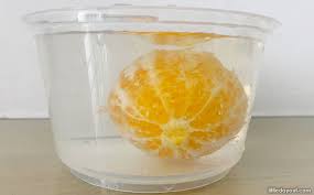 do oranges float or sink