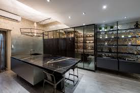 Kitchen In Liquid Metal Dark Gloss Sycamore Glix Glass Units Lacquered Oak Bookshelf Outdoor Kitchen Cabinets Modular Outdoor Kitchens Outdoor Kitchen Plans