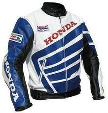 Handmade Honda Motorbike Jacket Honda Motorcycle Leather Jacket Leather Jacket Motorbike Jackets Leather Motorcycle Jacket