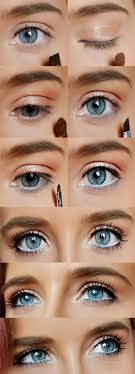 This absolutely stunning sea blue eye makeup will definitely turn heads, especially on a brunette. 50 Makeup For Blue Eyes Ideas And Best Tutorials Yve Style Com
