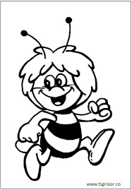 Colecție de la lavinia nistor • ultima actualizare în urmă cu 9 zile. Plansa De Colorat Cu Maya Zambitoare Din Albinuta Maya Planse De Colorat