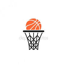 Logotipo De Cesta E Bola Desenho Da Bola Cesta De Basquete Bola
