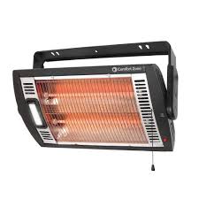 Free delivery over £40 to most of the uk great selection excellent customer service find everything for a beautiful home. Comfort Zone Czqtv5m Ceiling Mounted Radiant Quartz Heater With Halogen Light Included Buy Online In Burkina Faso At Burkinafaso Desertcart Com Productid 160529548