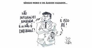Resultado de imagem para moro e dallagnol charge