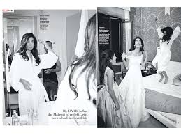 George und amal clooney waren gäste auf der hochzeit von prinz harry und meghan markle, doch privat kannten sich die paare gar nicht. Amal Alamuddin And George Clooney Wedding In Bunte Magazine Amal Clooney Style