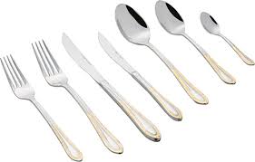 Ggs solingen monıka parlak 96 parça çatal kaşık bıçak takımı. Karaca Elgn Sand Viyana Gold 84 Parca 12 Kisilik Catal Kasik Bicak Takimi Fiyatlari Ozellikleri Ve Yorumlari En Ucuzu Akakce