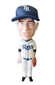 ERASMO RAMIREZ TAMPA BAY RAYS ACTION SIGNED 8x10