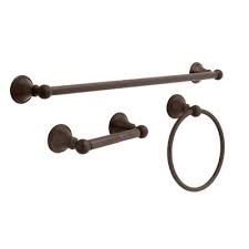 The background is dark blue and the decoration is a couple of big sunflowers in the trash can, and mostly one on each other piece. Delta Rustic Bathroom Hardware Sets Bathroom Hardware The Home Depot