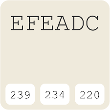 Sometimes it's just a matter of choosing a white paint with a hint of grey or a hint of brown. Efeadc Hex Color Code Rgb And Paints